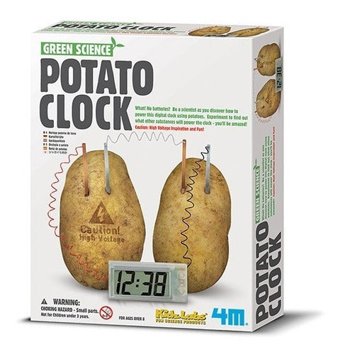 Kit De Ciencia Para Hacer Reloj Con Papa Experimentos-EL JUGUETERO