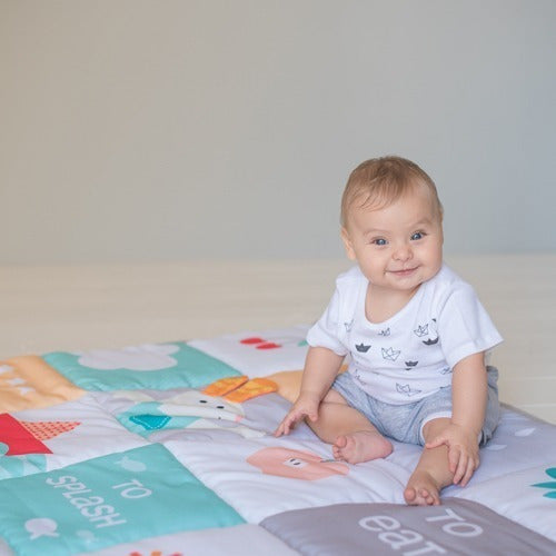Tapete Mat Actividades Grande Acolchado 100x150 - Taf Toys-EL JUGUETERO
