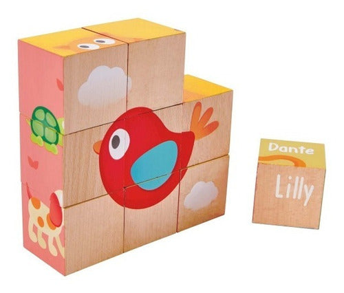 Rompecabezas De Bloques En Madera Para Bebes Marca: Hape-EL JUGUETERO