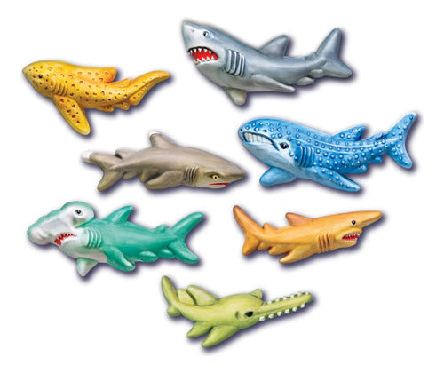 MOLDES PARA PINTAR TIBURONES-EL JUGUETERO