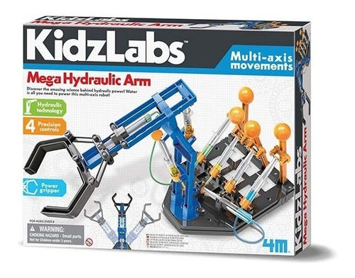 KIT MEGA BRAZO HIDRÁULICO - JUGUETE STEM EDUCATIVO-EL JUGUETERO