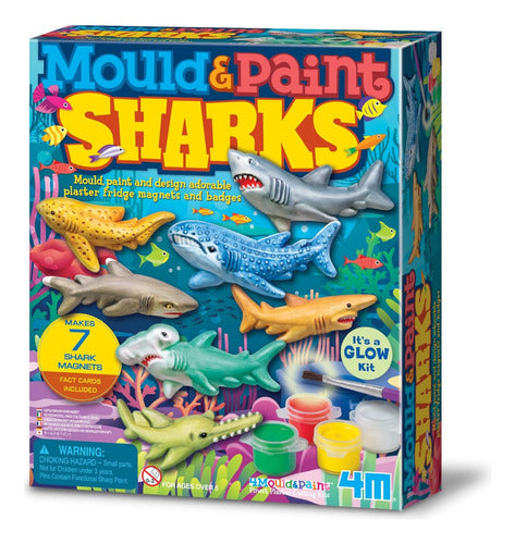 MOLDES PARA PINTAR TIBURONES-EL JUGUETERO