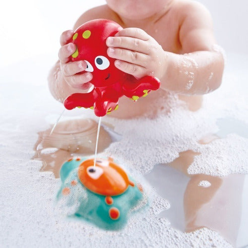 Animales Lanzachorros Juego De Baño Bañera Tina