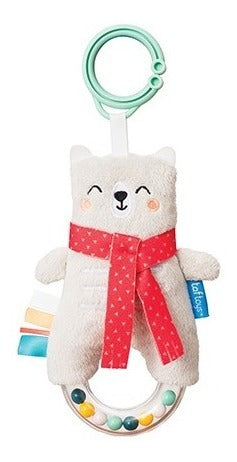 Oso Colgante Con Sonajero Para Bebe - Marca Taf Toys-EL JUGUETERO