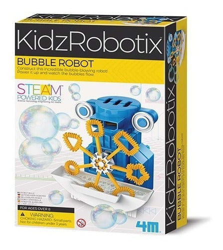 ROBOT DE BURBUJAS - JUGUETE EDUCATIVO STEM 4M-EL JUGUETERO