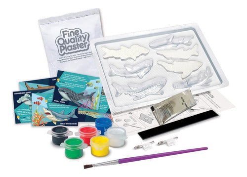 MOLDES PARA PINTAR TIBURONES-EL JUGUETERO